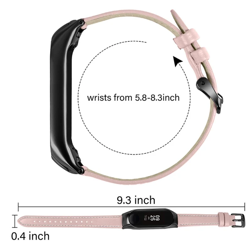 Mega fantastisch Xiaomi Mi Band 7 Echtes Leder armband