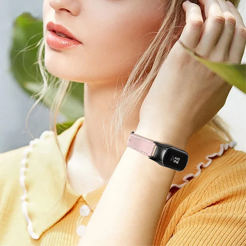 Mega fantastisch Xiaomi Mi Band 7 Echtes Leder armband