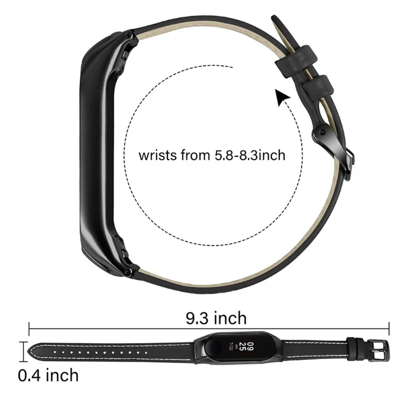 Mega fantastisch Xiaomi Mi Band 7 Echtes Leder armband