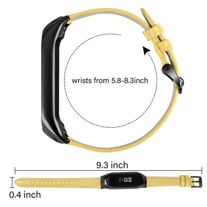 Mega fantastisch Xiaomi Mi Band 7 Echtes Leder armband