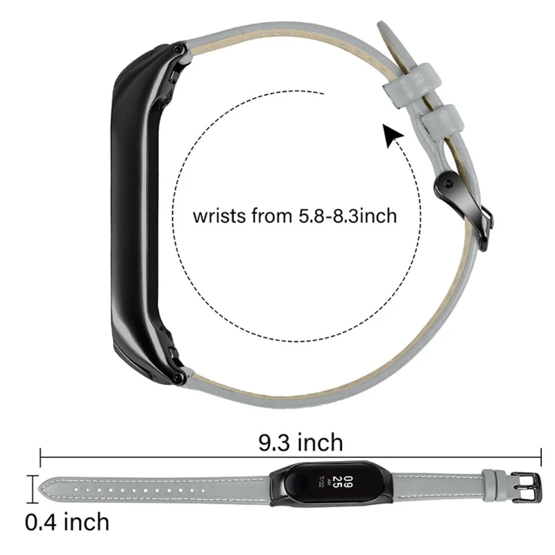 Mega fantastisch Xiaomi Mi Band 7 Echtes Leder armband
