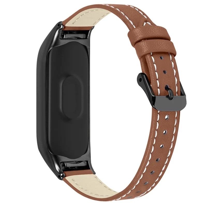 Mega fantastisch Xiaomi Mi Band 7 Echtes Leder armband