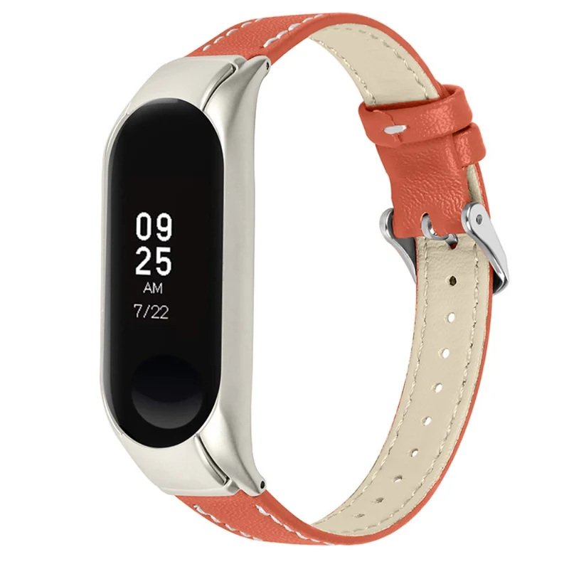 Mega zäh Xiaomi Mi Band 7 Echtes Leder armband