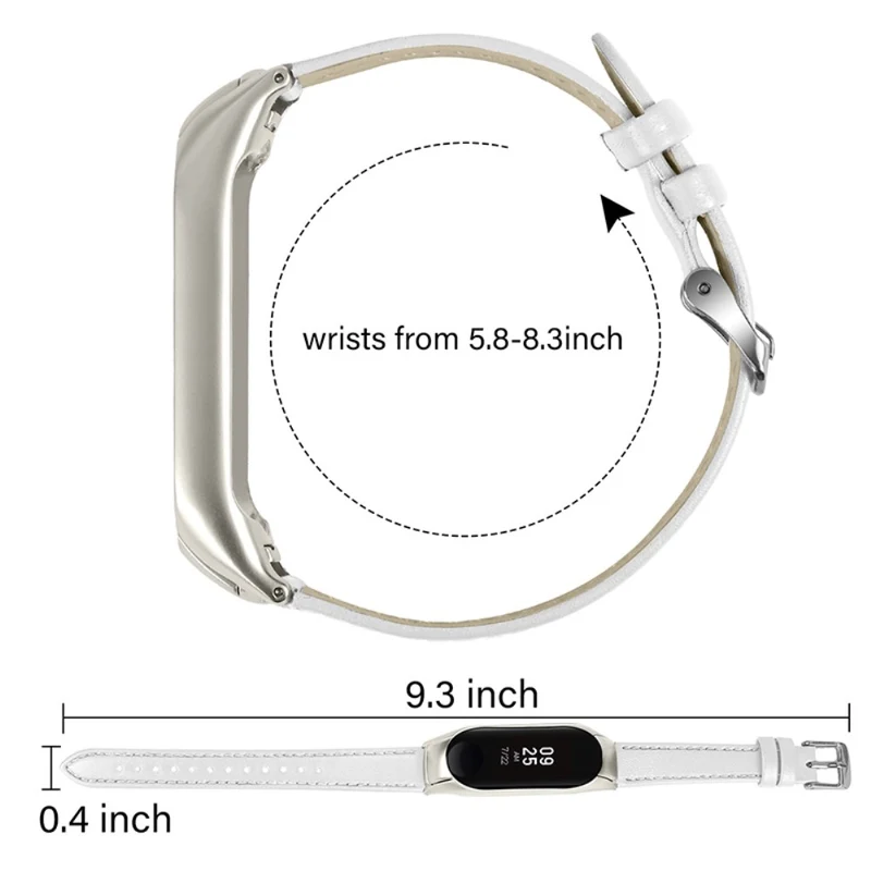 Mega zäh Xiaomi Mi Band 7 Echtes Leder armband