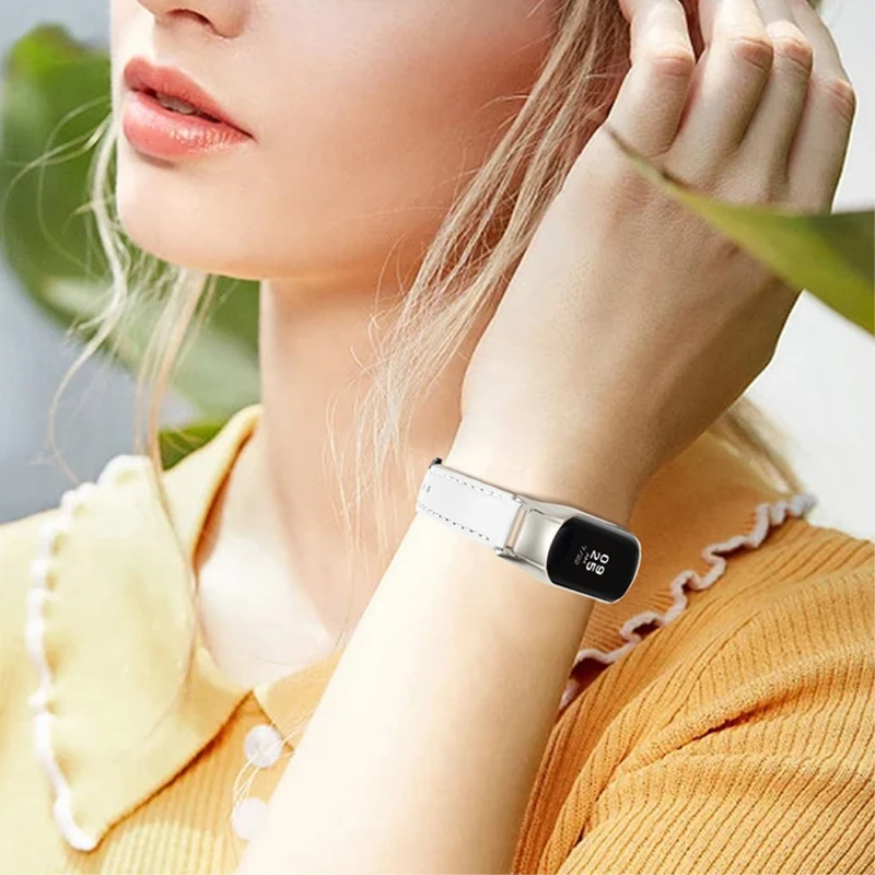 Mega zäh Xiaomi Mi Band 7 Echtes Leder armband