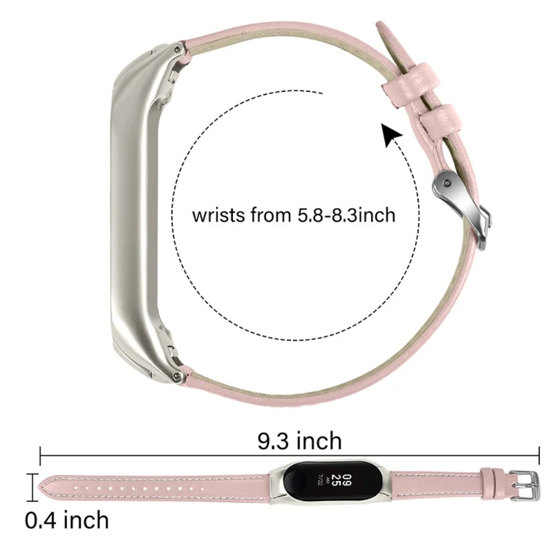 Mega zäh Xiaomi Mi Band 7 Echtes Leder armband