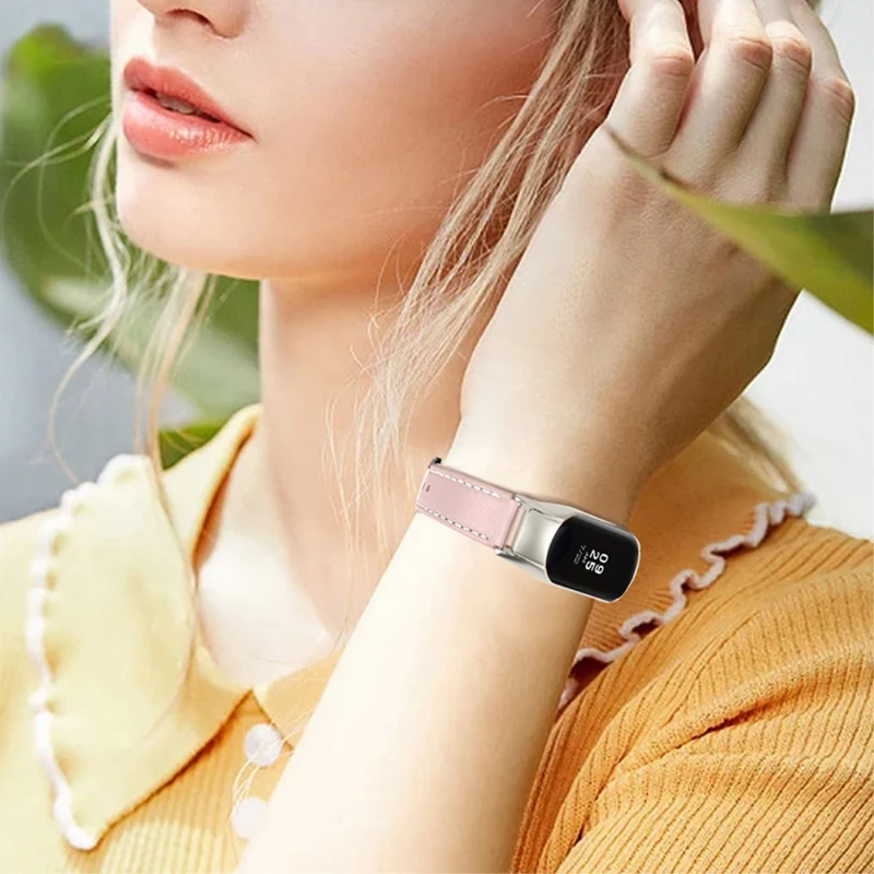 Mega zäh Xiaomi Mi Band 7 Echtes Leder armband
