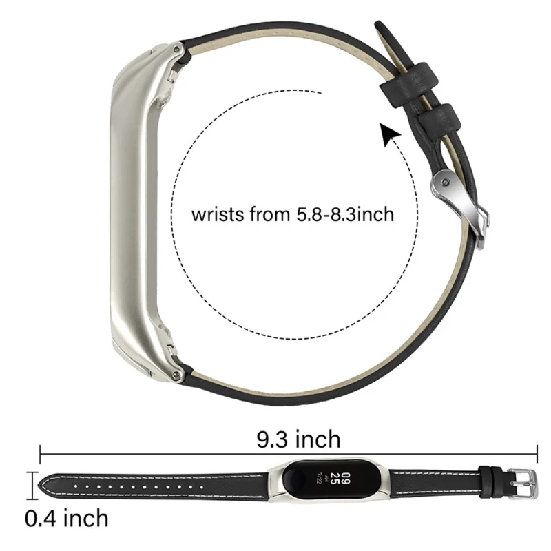 Mega zäh Xiaomi Mi Band 7 Echtes Leder armband