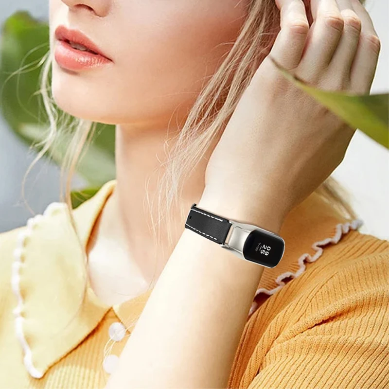 Mega zäh Xiaomi Mi Band 7 Echtes Leder armband