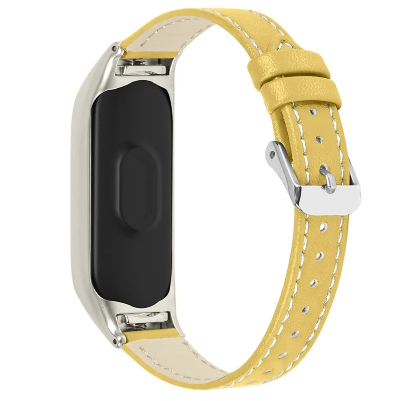 Mega zäh Xiaomi Mi Band 7 Echtes Leder armband
