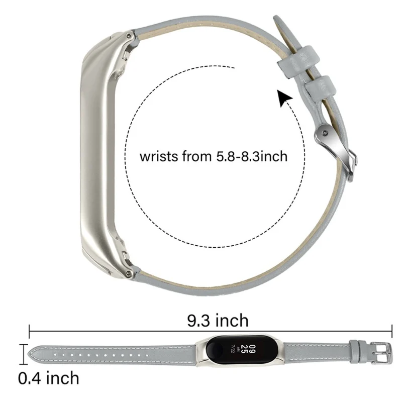 Mega zäh Xiaomi Mi Band 7 Echtes Leder armband