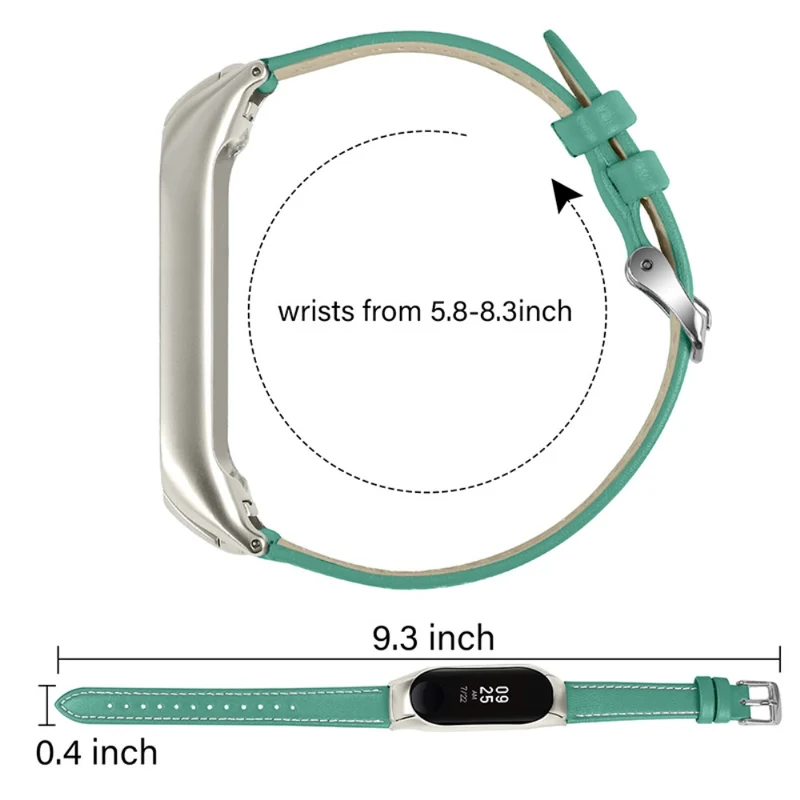 Mega zäh Xiaomi Mi Band 7 Echtes Leder armband