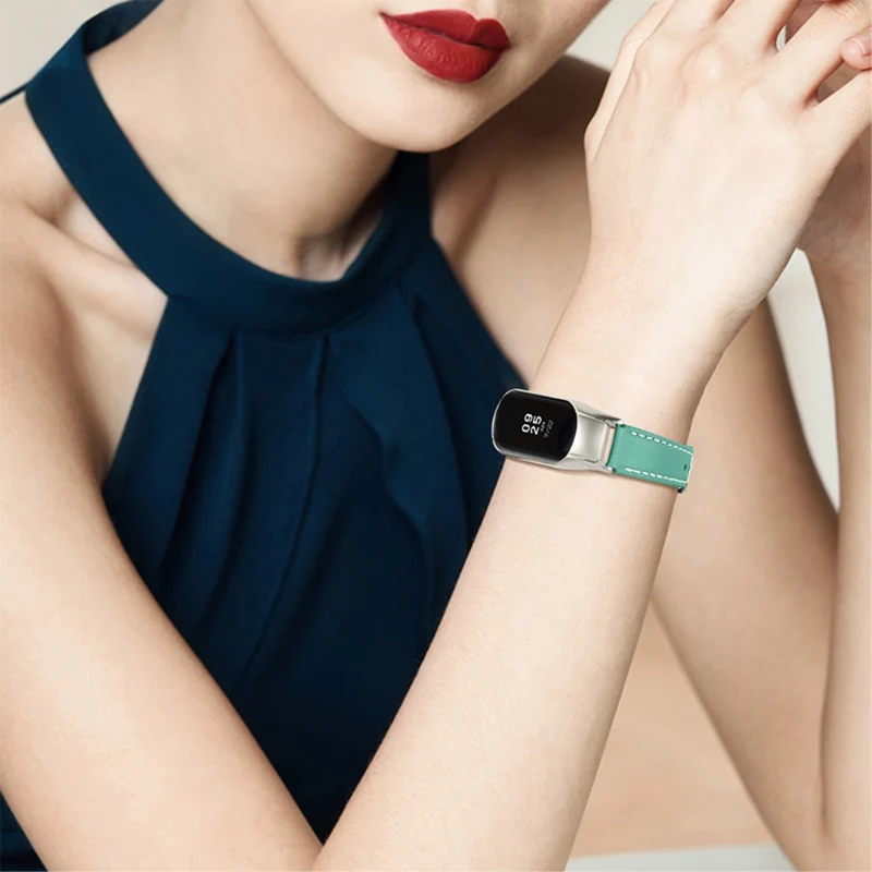 Mega zäh Xiaomi Mi Band 7 Echtes Leder armband