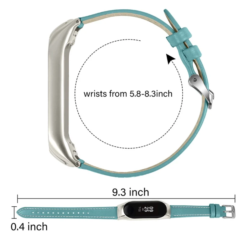 Mega zäh Xiaomi Mi Band 7 Echtes Leder armband
