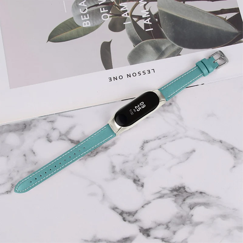 Mega zäh Xiaomi Mi Band 7 Echtes Leder armband