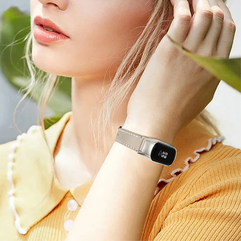 Mega zäh Xiaomi Mi Band 7 Echtes Leder armband