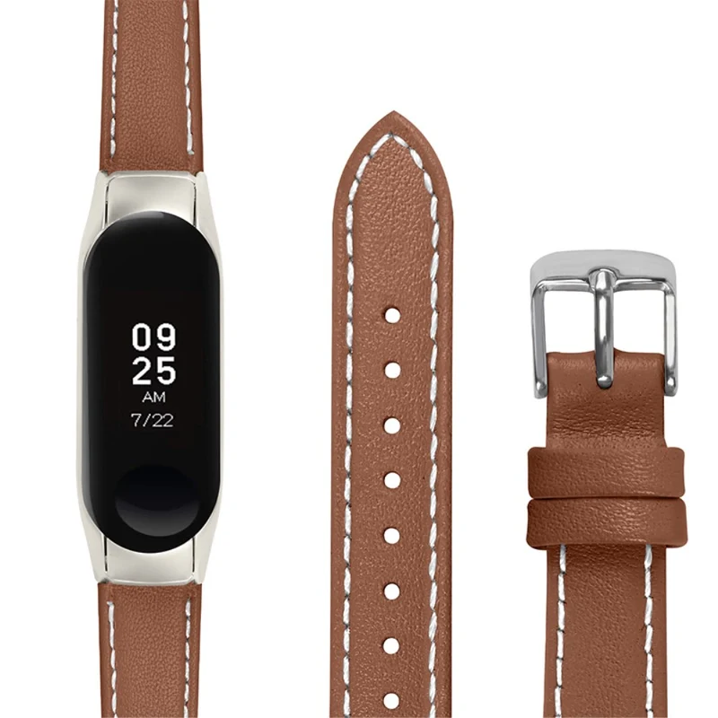 Mega zäh Xiaomi Mi Band 7 Echtes Leder armband