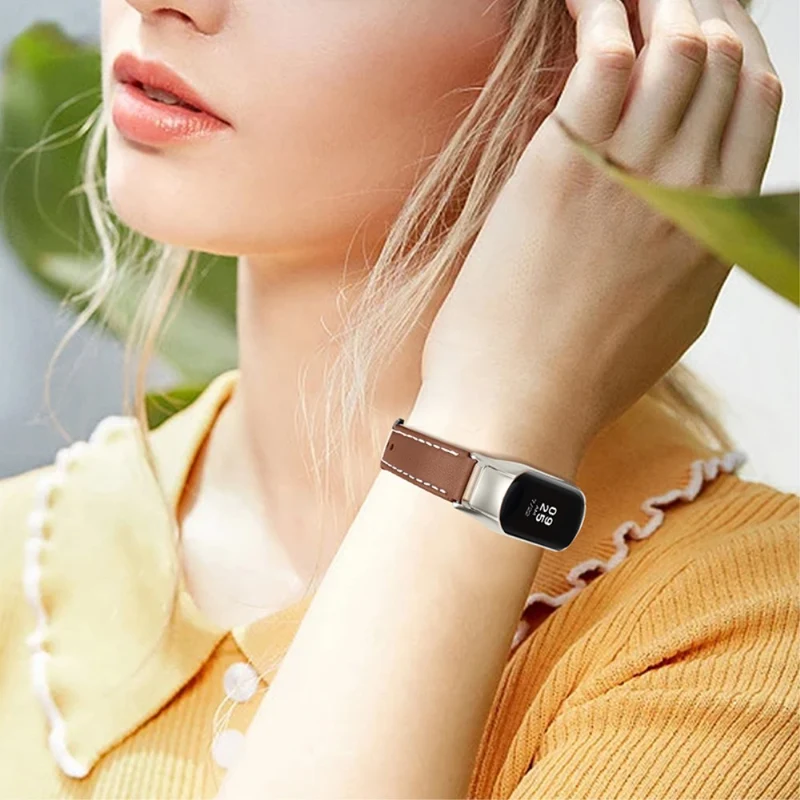 Mega zäh Xiaomi Mi Band 7 Echtes Leder armband