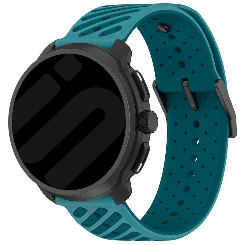 Oppo Watch X3 Gestreiftes Silikonarmband (Blau)