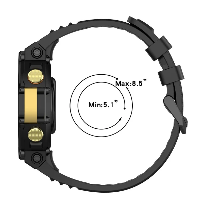 Absolut langlebig Amazfit T-Rex 2 Silikon / TPU armband