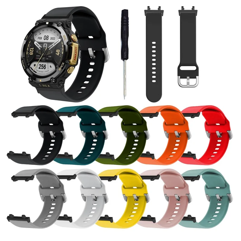 Absolut ordentlich Amazfit T-Rex 2 Silikon / TPU armband