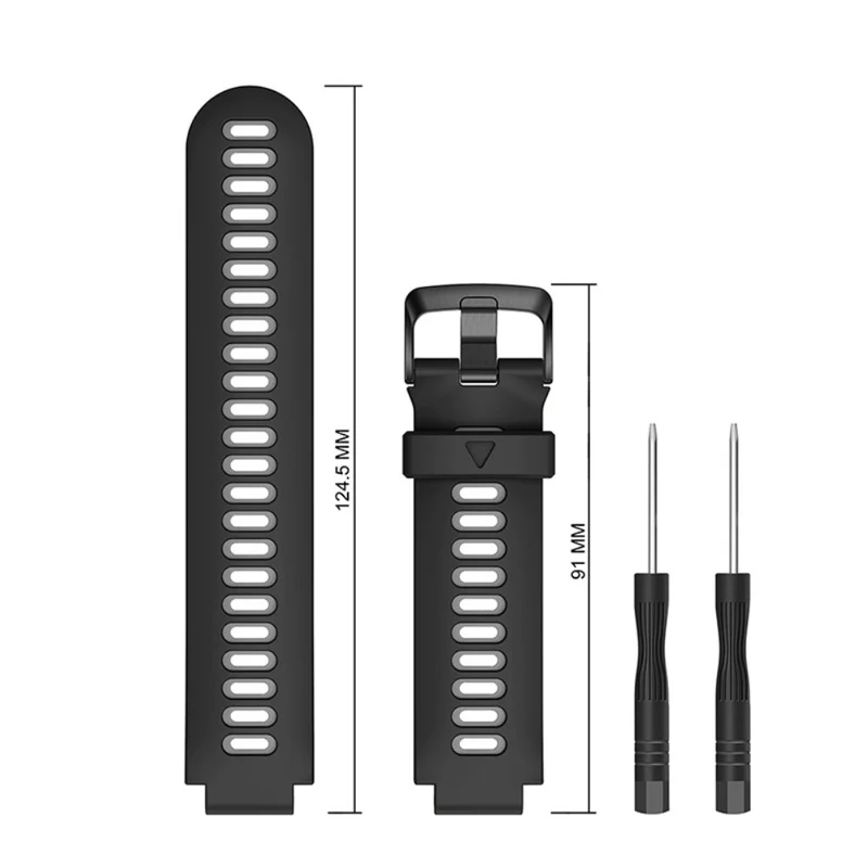 Auffallend schön Universell Garmin Silikon / TPU armband