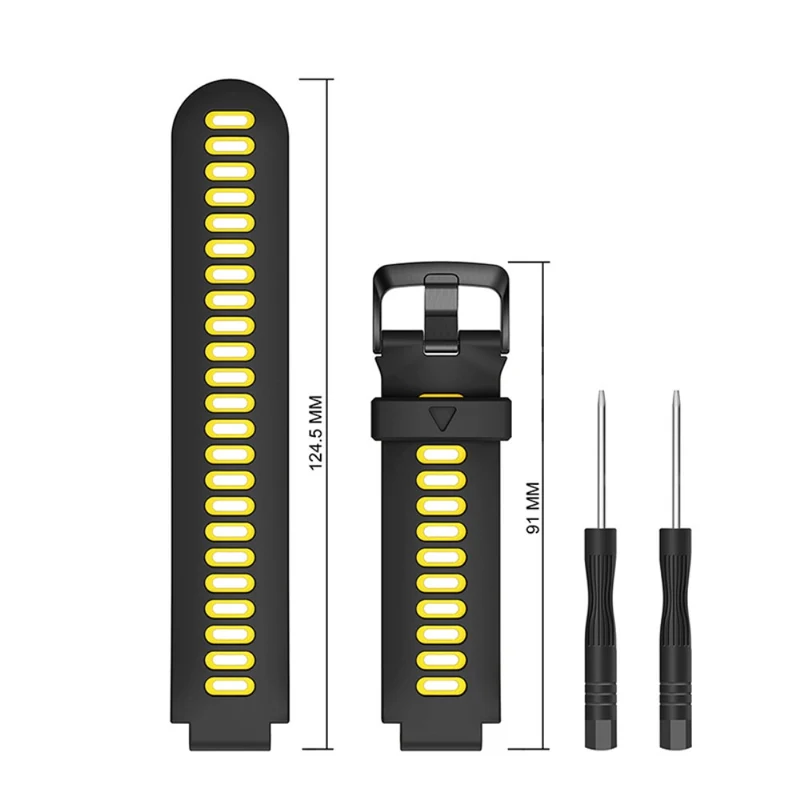 Auffallend schön Universell Garmin Silikon / TPU armband