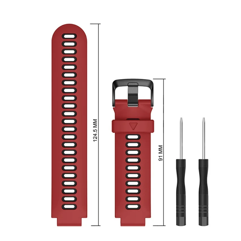 Auffallend schön Universell Garmin Silikon / TPU armband