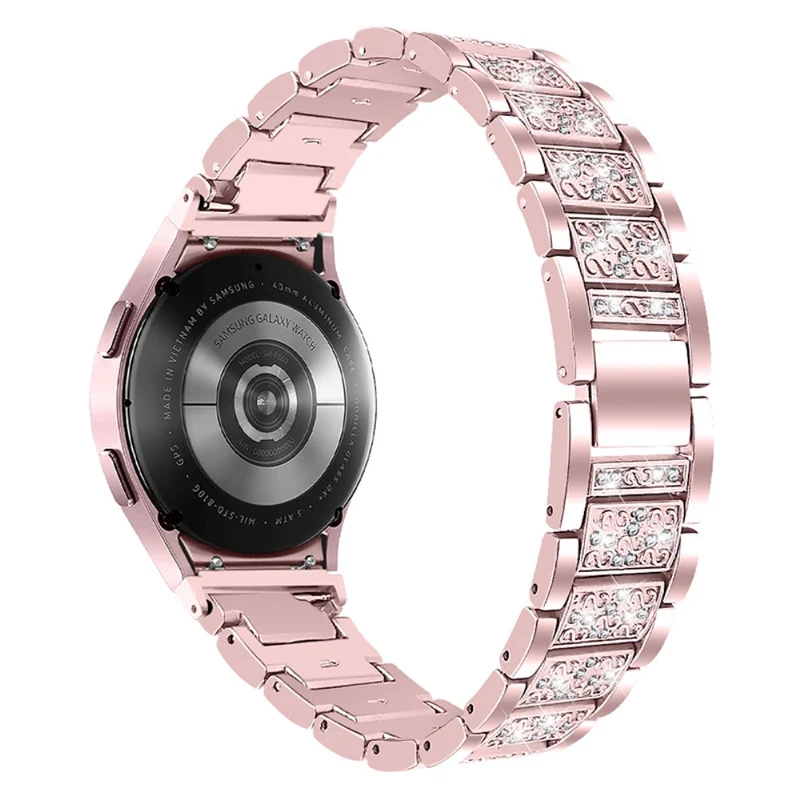 Super bequem Universell Samsung Metall und Strass armband