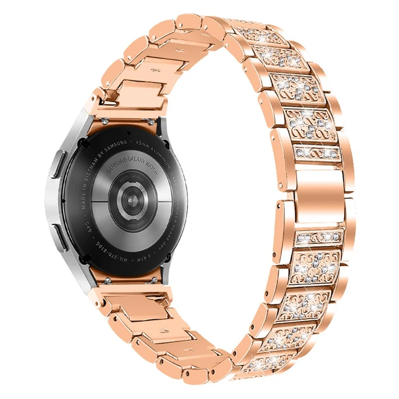 Super bequem Universell Samsung Metall und Strass armband