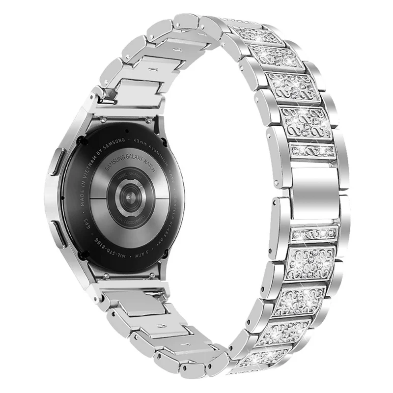 Super bequem Universell Samsung Metall und Strass armband