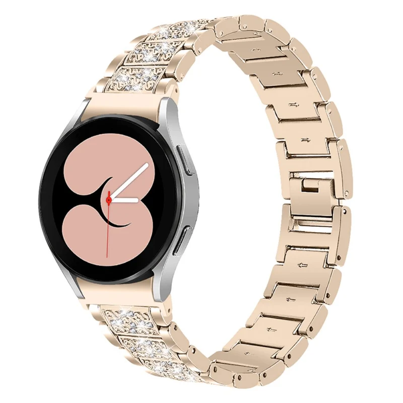 Super bequem Universell Samsung Metall und Strass armband