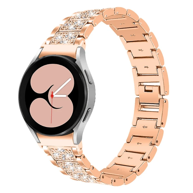 Super bequem Universell Samsung Metall und Strass armband