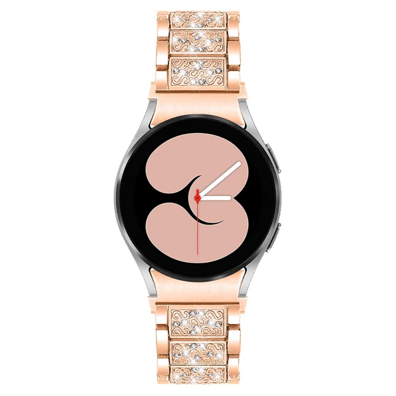 Super bequem Universell Samsung Metall und Strass armband