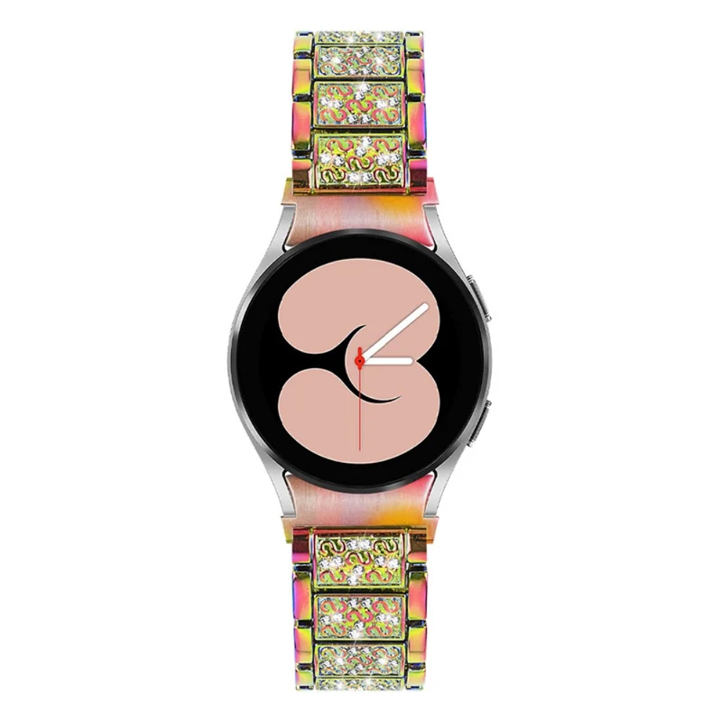 Super bequem Universell Samsung Metall und Strass armband