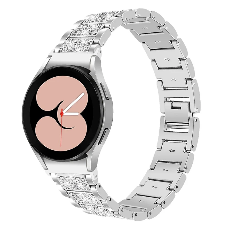 Super bequem Universell Samsung Metall und Strass armband