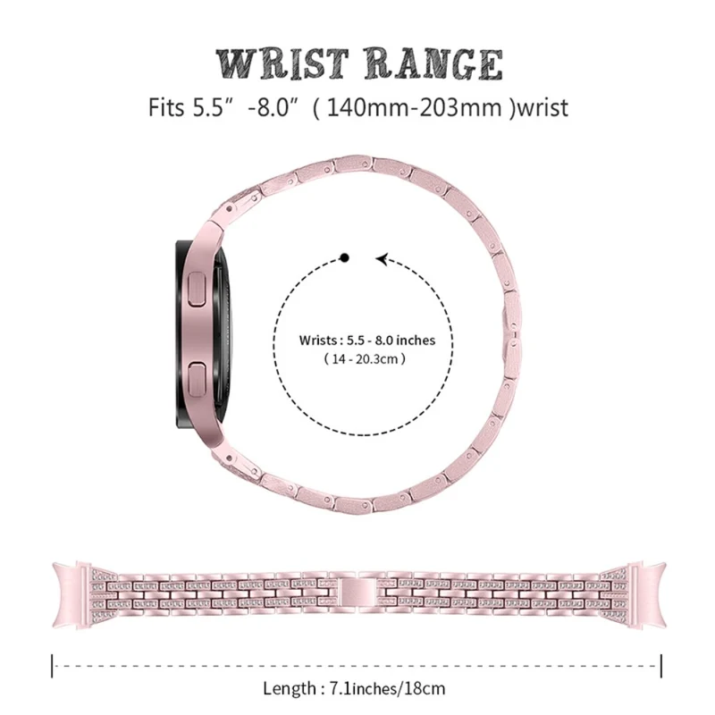 Super gut Universell Samsung Metall und Strass armband