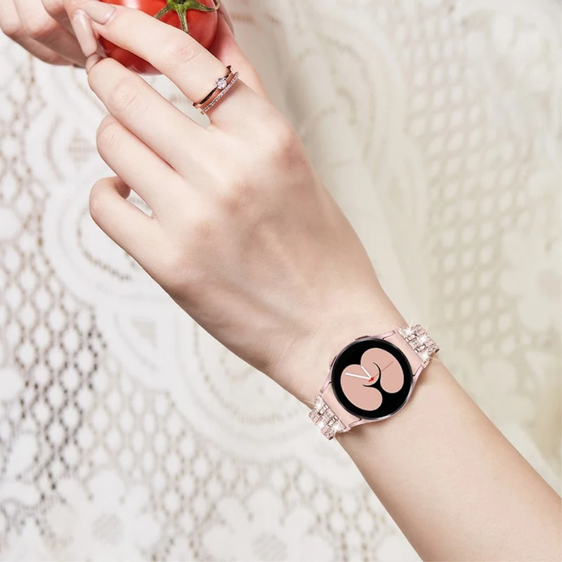 Cool Universell Samsung Metall und Strass armband