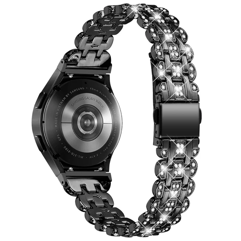 Cool Universell Samsung Metall und Strass armband