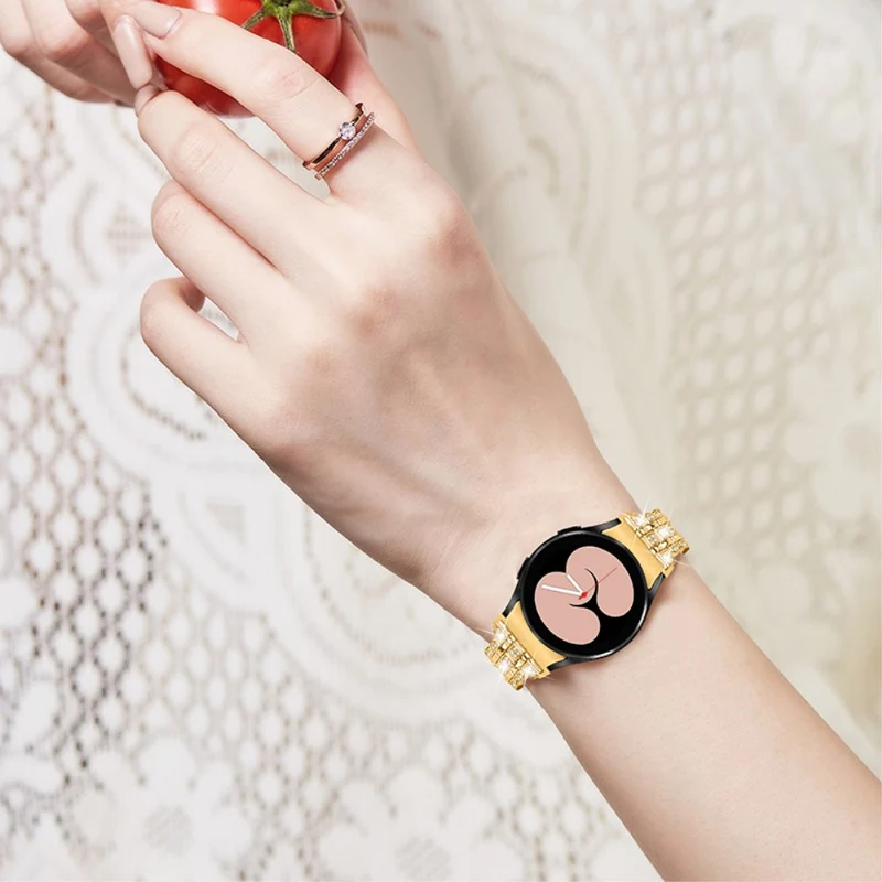 Cool Universell Samsung Metall und Strass armband
