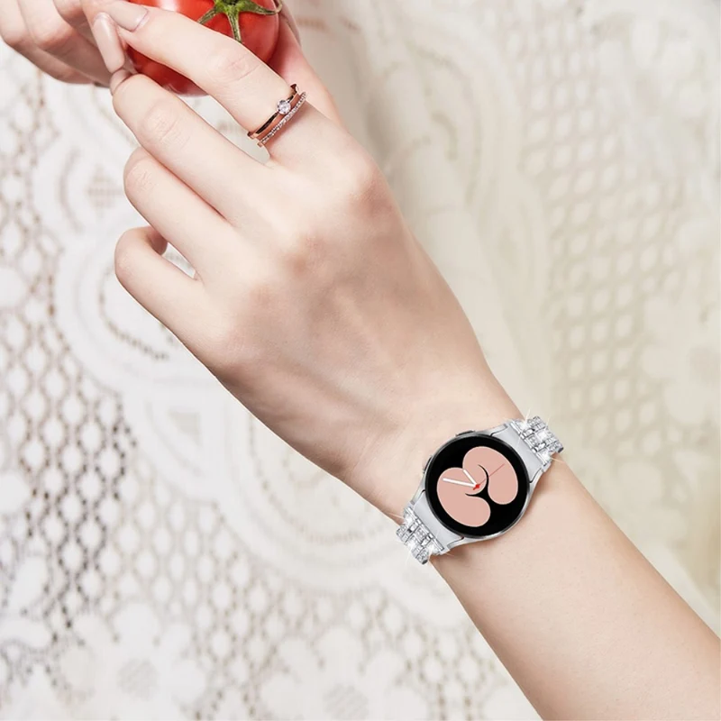 Cool Universell Samsung Metall und Strass armband
