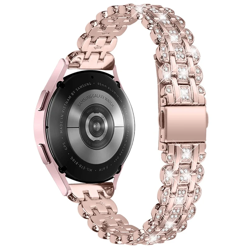 Samsung Galaxy Watch 3 (41mm) / Samsung Galaxy Watch (42mm) Metall und Strass armband