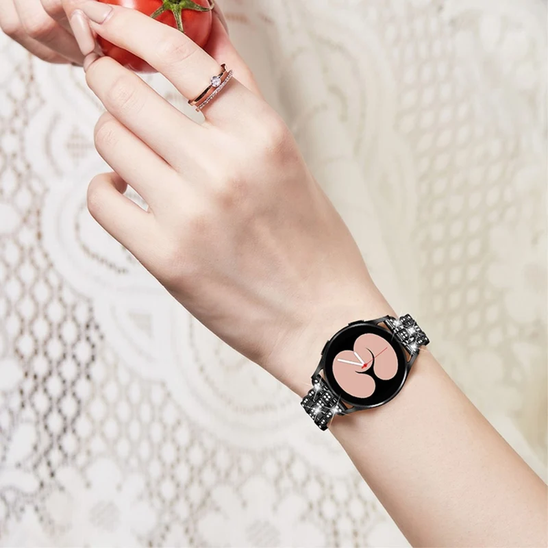 Samsung Galaxy Watch 3 (41mm) / Samsung Galaxy Watch (42mm) Metall und Strass armband