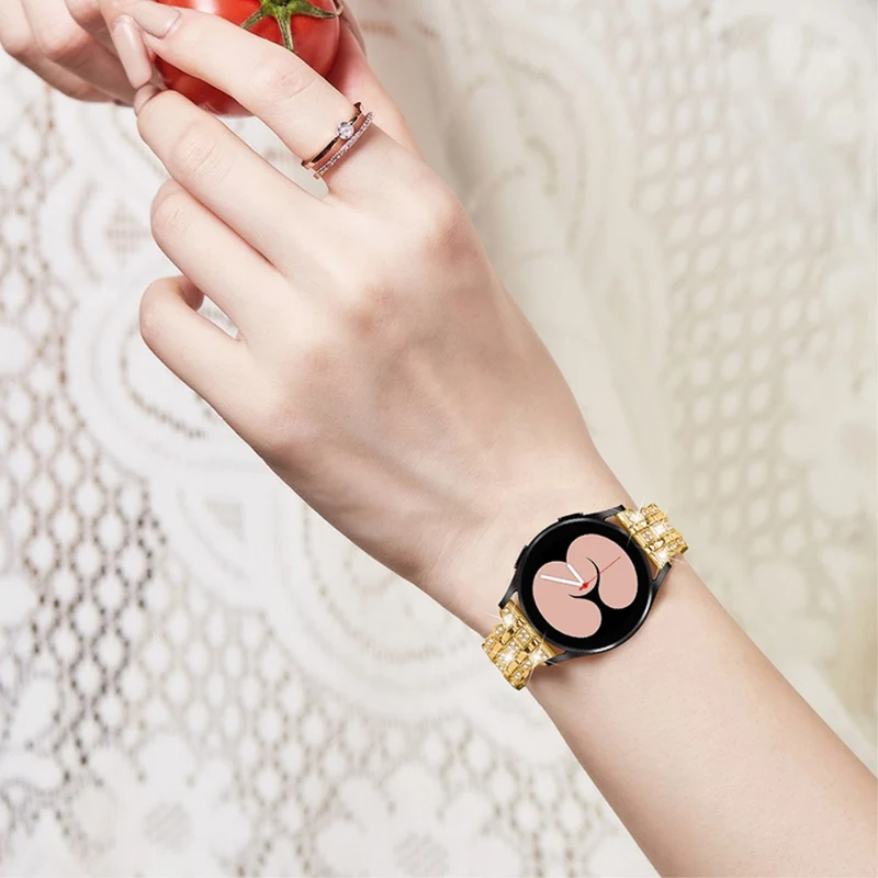 Samsung Galaxy Watch 3 (41mm) / Samsung Galaxy Watch (42mm) Metall und Strass armband