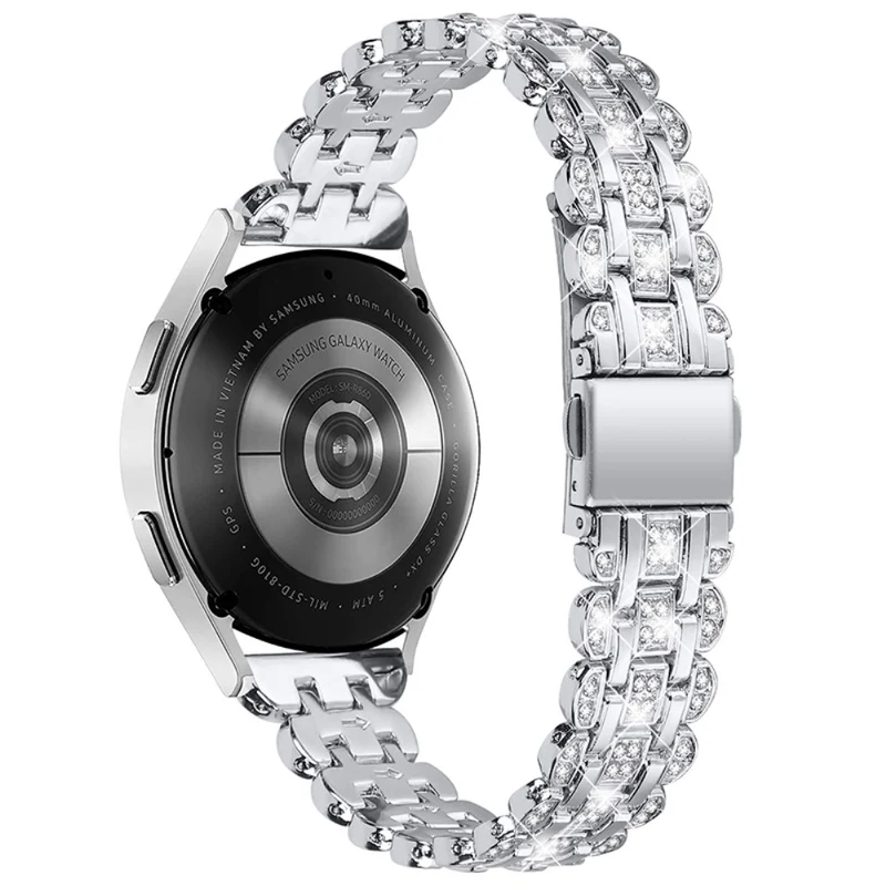 Samsung Galaxy Watch 3 (41mm) / Samsung Galaxy Watch (42mm) Metall und Strass armband