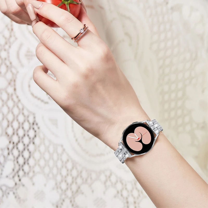 Samsung Galaxy Watch 3 (41mm) / Samsung Galaxy Watch (42mm) Metall und Strass armband