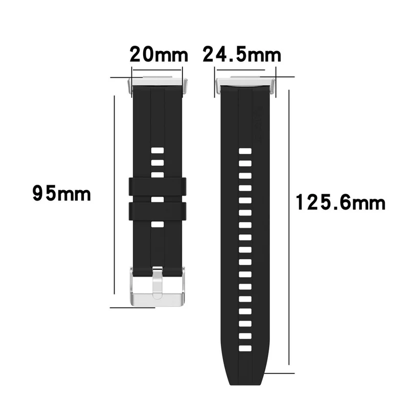 Brillant Huawei Watch Fit 2 Silikon / TPU armband