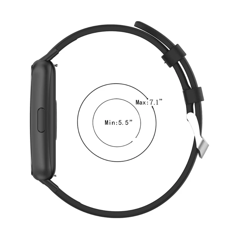 Super modisch Huawei Band 7 Echtes Leder armband
