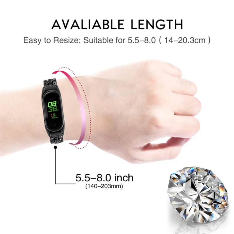 Super angenehm Xiaomi Mi Band 7 Metall armband