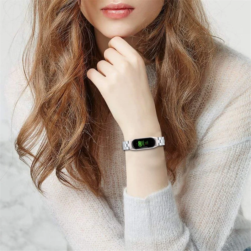 Unglaublich robust Xiaomi Mi Band 7 Metall armband